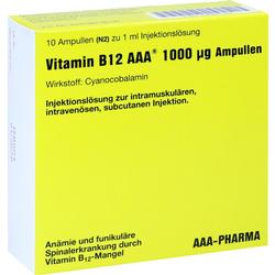 VITAMIN B12 AAA 1000UG