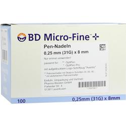 BD MICRO FINE+8 NAD 0.25X8